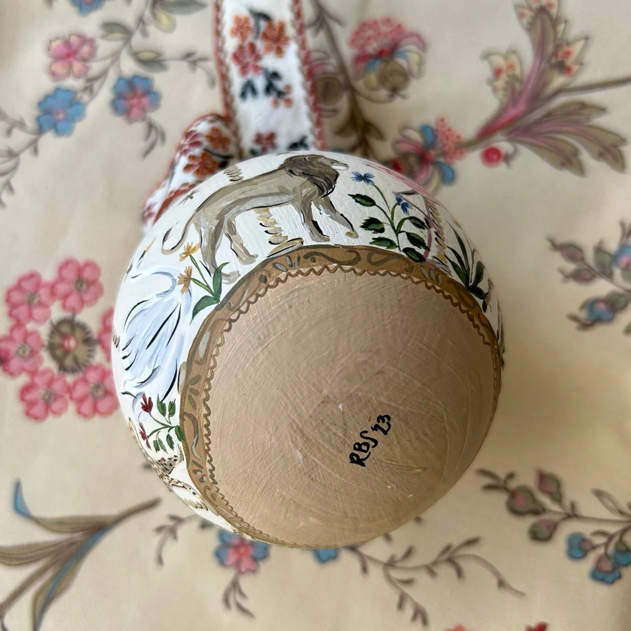 Neutral Carousel Ornament